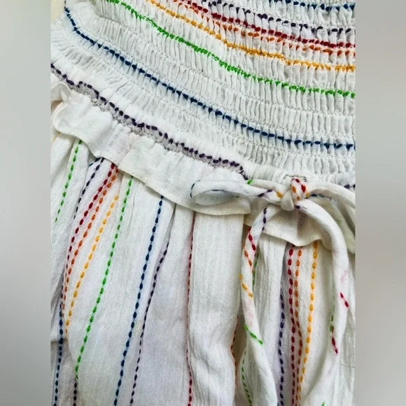 PQ Swim PilyQ Revolve Stephanie Maxi Dress Size XS/S Striped Smocked Tube Dress - Picture 12 of 13